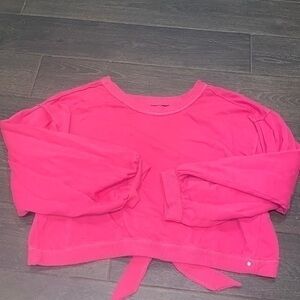 Anthropologie cropped sweatshirt